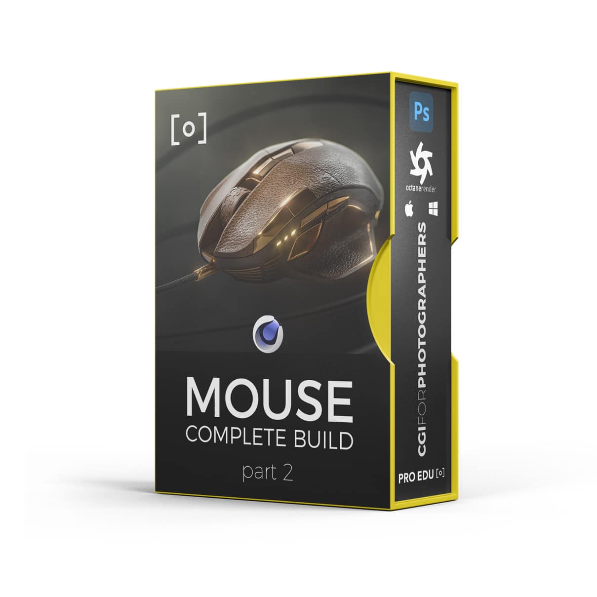 CGI Computer Mouse Rendering Tutorial in Cinema 4D - PRO EDU