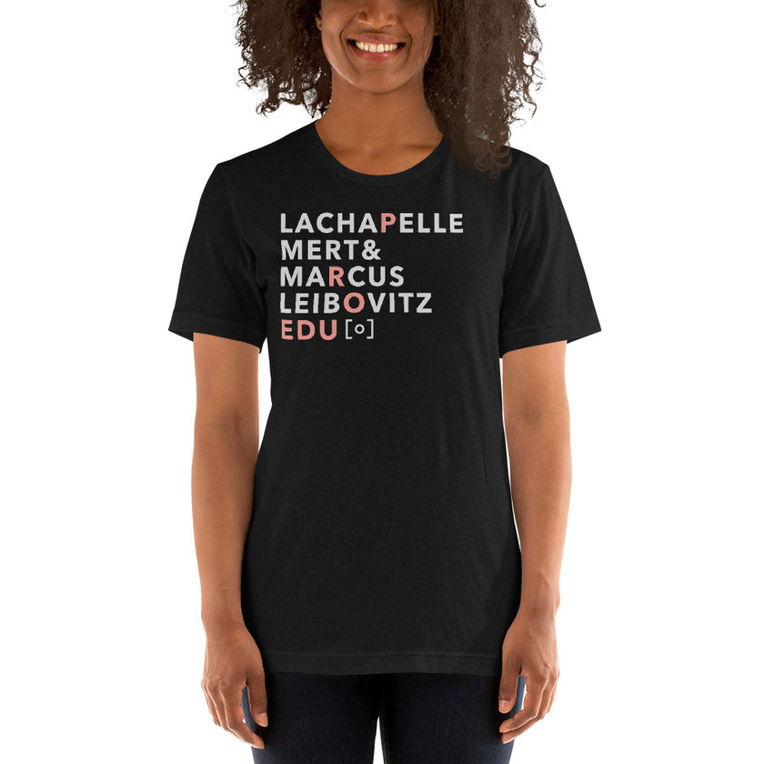 LACHAPELLE MERT & MARCUS LEIBOVITZ [o] PRO EDU Photographer T-Shirt PRO EDU PRO EDU